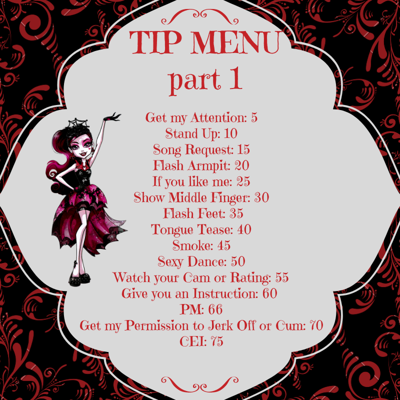 gennyrock My Tip Menu image: 1