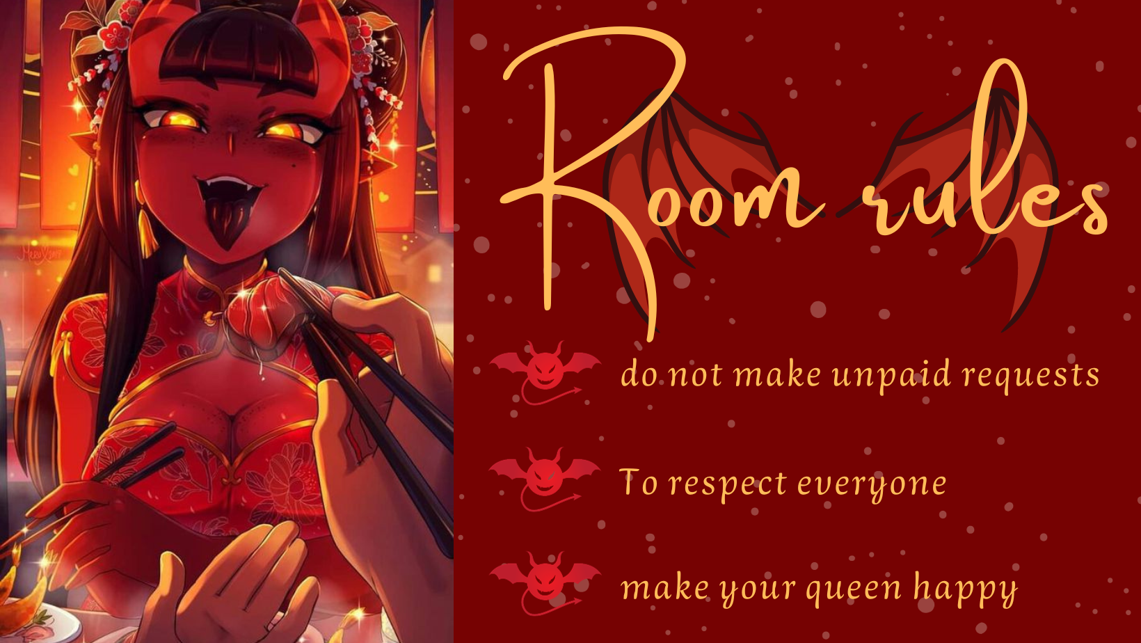 BiirdyDaviis Room Rules image: 1