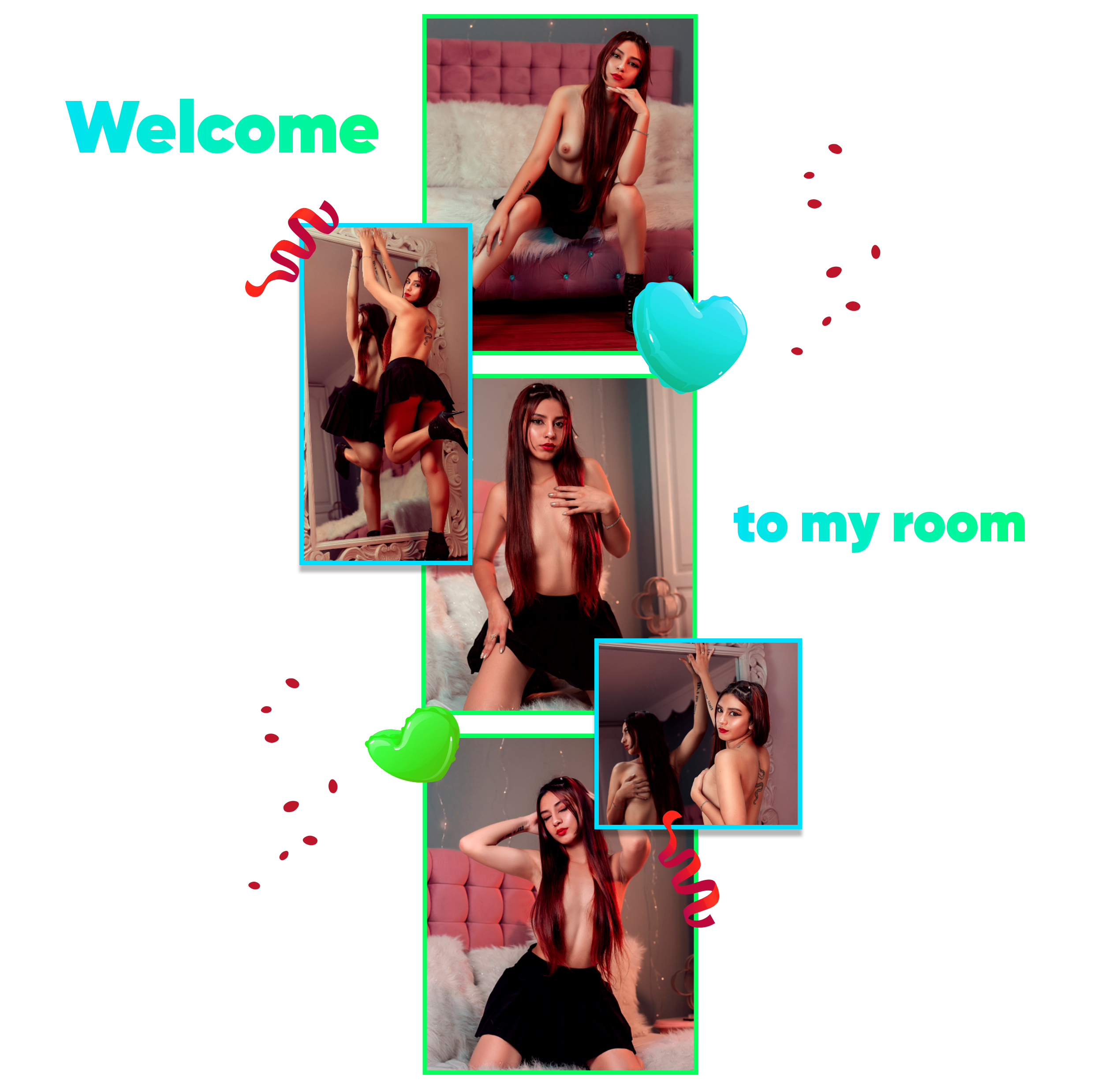 Evelin-Bloom Hello. Let's be friends! It's always fun and hot in my room! Let's share our fantasies! image: 7