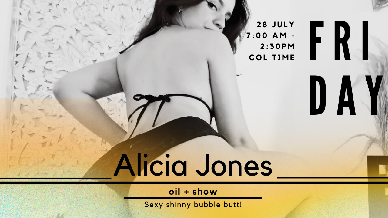 AliciaJones Oil show!! image: 1