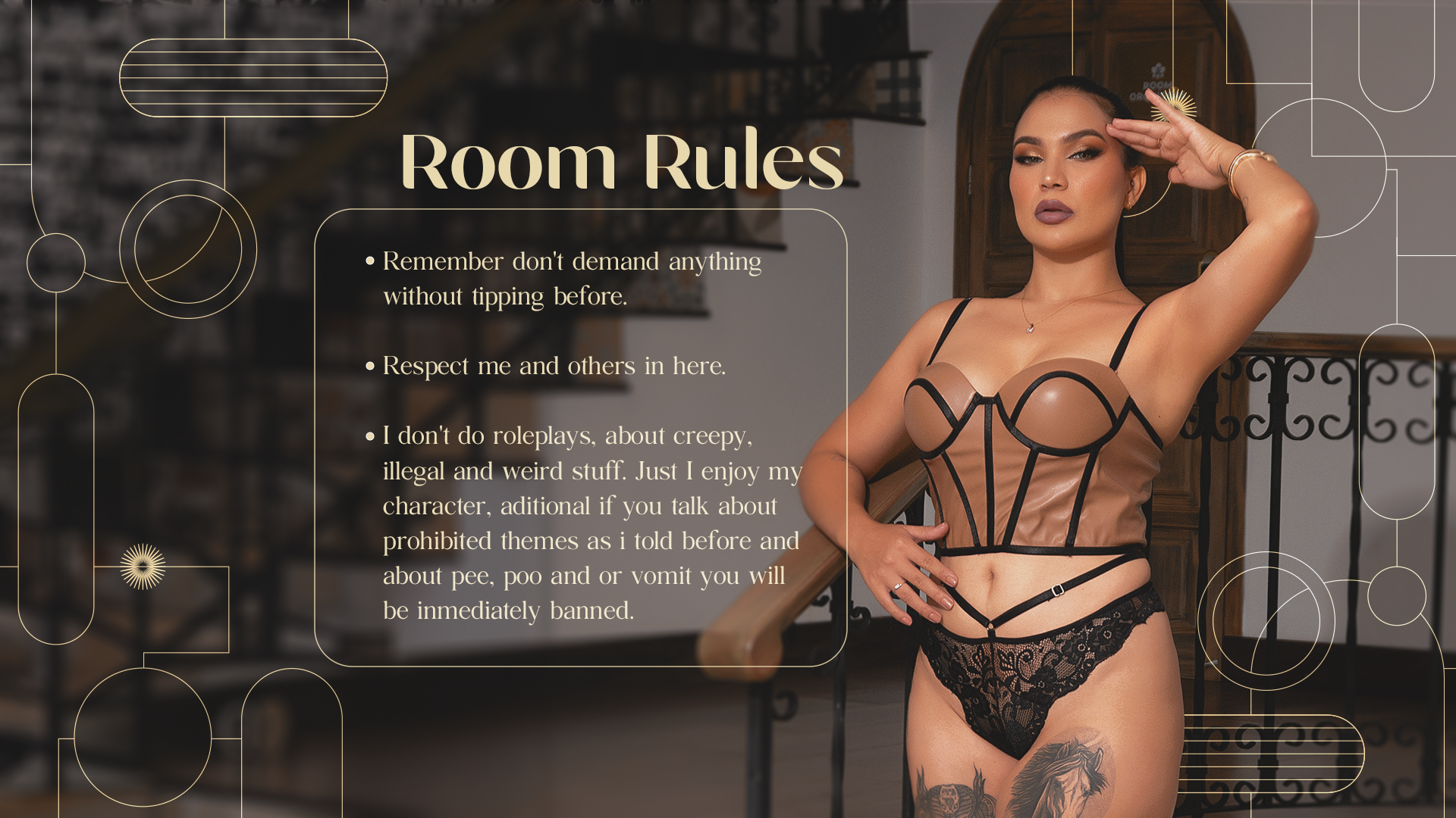CameronCarter1 Room Rules image: 1