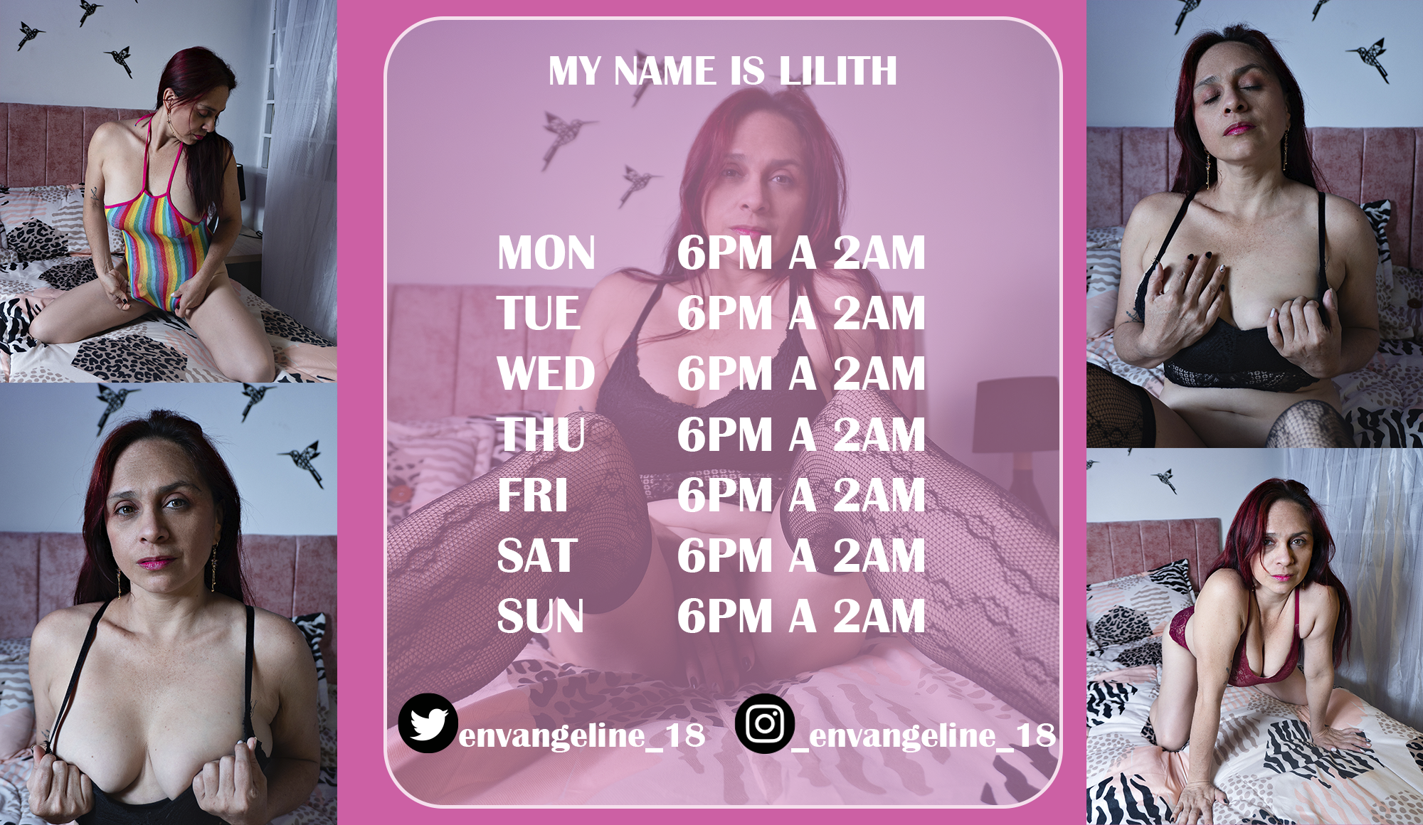 Lilith-collins Schedule image: 1