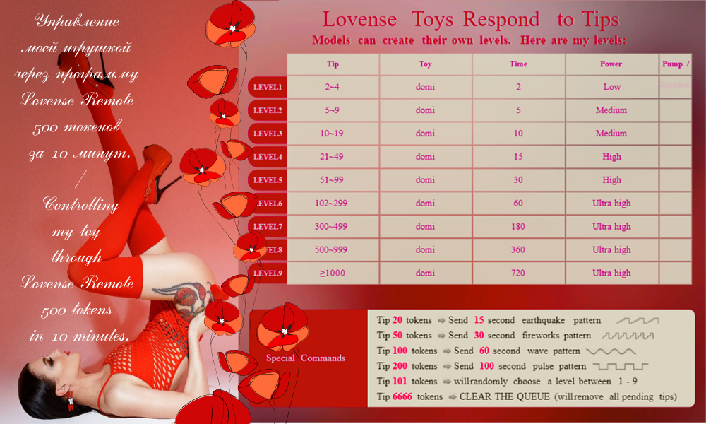 _Queen_Maria_ Lovense Settings (I have Lovense Lush, Nora, Domi) image: 1