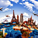 See the whole world.