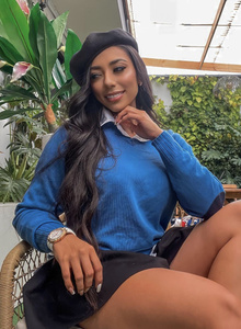 blue