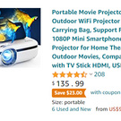 Portable Movie Projector