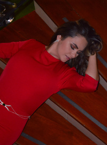 Red dress