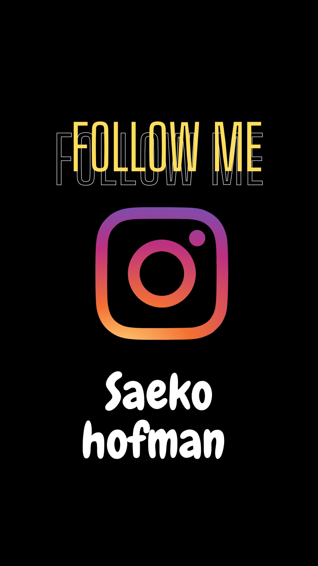 Saekohofman follow me image: 1