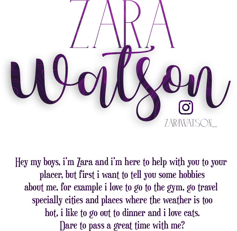 ZaraWatson Profile image: 1