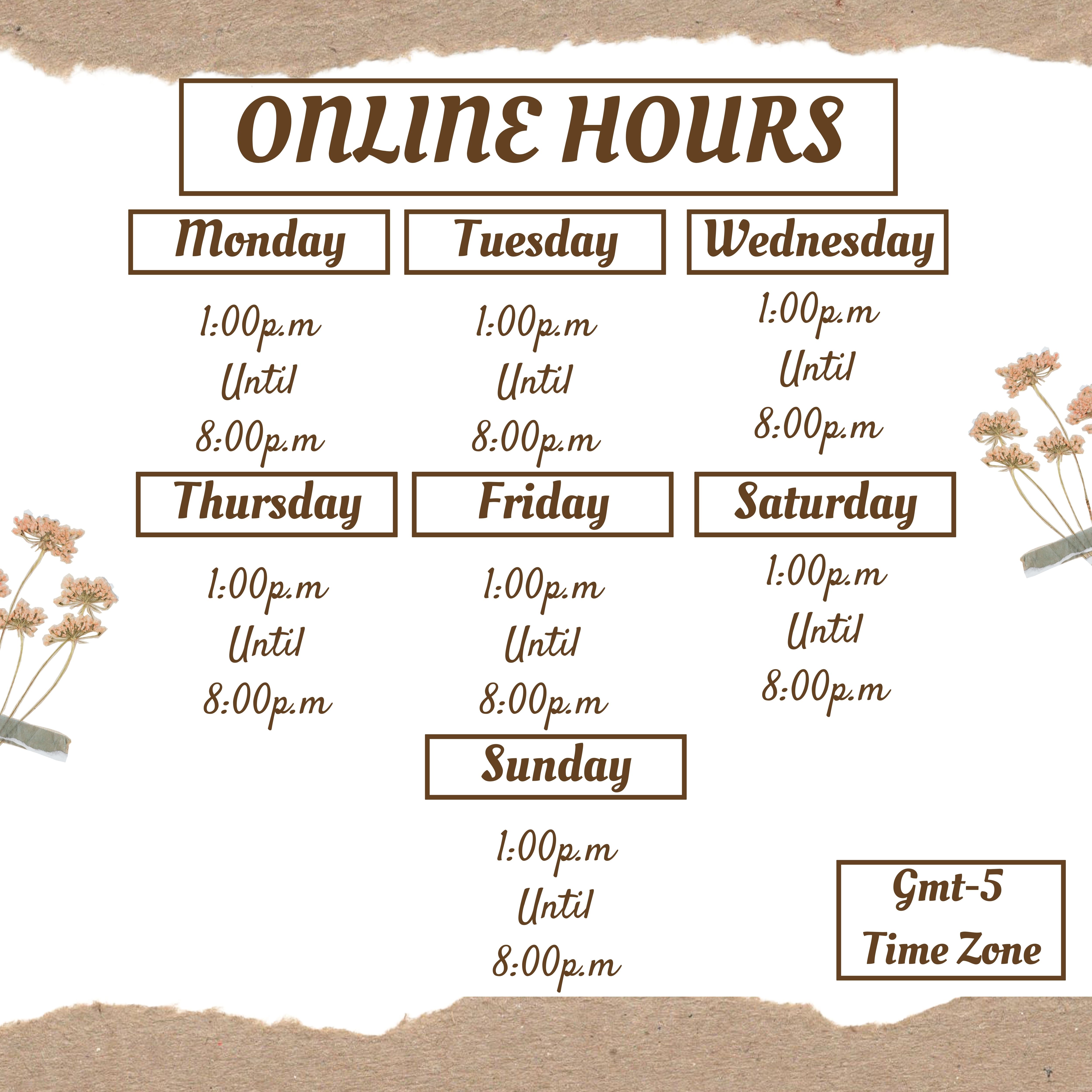 Hadasha- Online hours image: 1