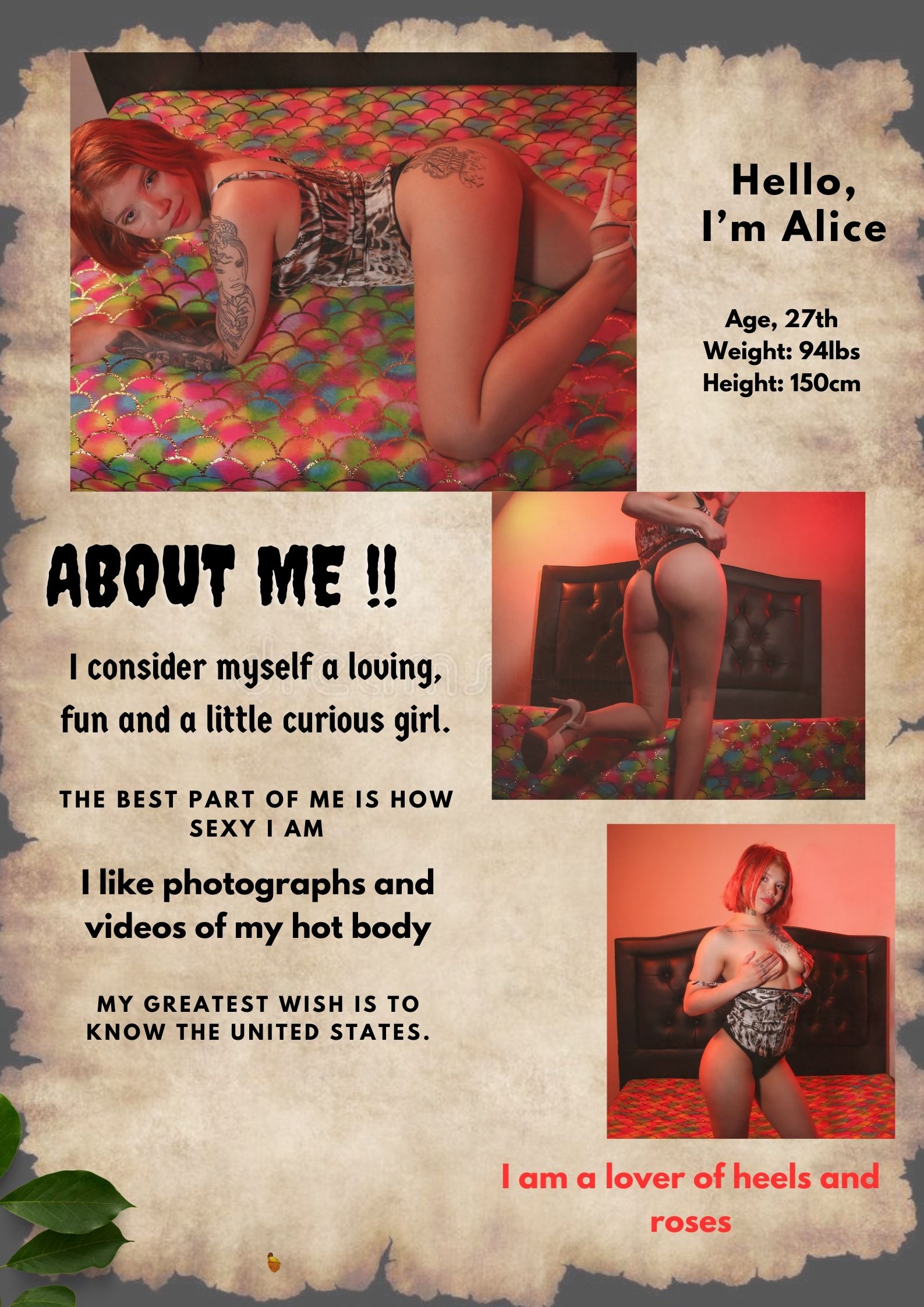 AliceJulieth about me! image: 1
