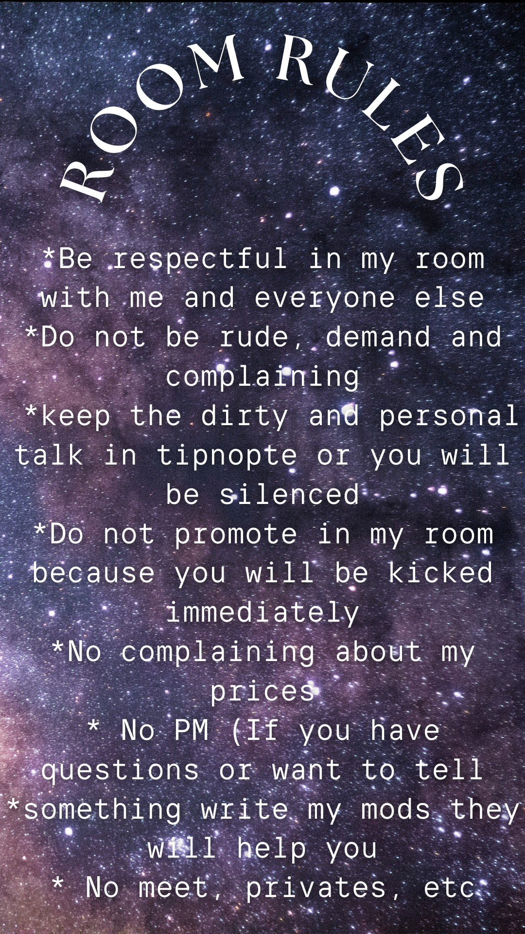 LitleCandy Room Rules image: 1